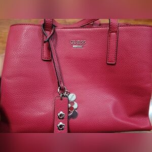 Red Guess purse